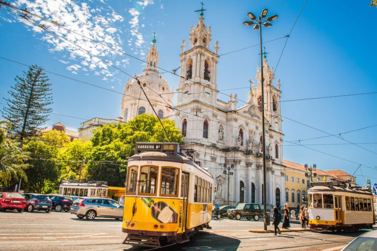 Departure from Lisbon, Portugal